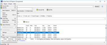 Actual Search & Replace screenshot 4