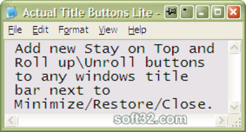Actual Title Buttons Lite screenshot 3