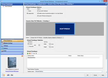 Actual Virtual Desktops screenshot 4