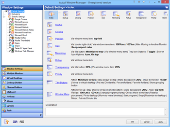 Actual Window Manager screenshot 2