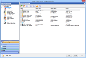 Actual Window Menu screenshot 3