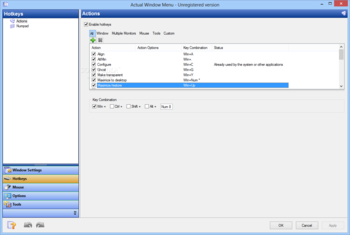 Actual Window Menu screenshot 5