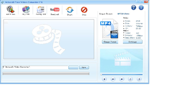 Actusoft Free Video Converter screenshot 2