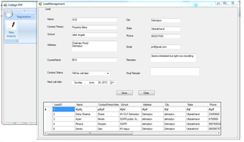 Acumen College ERP screenshot 3