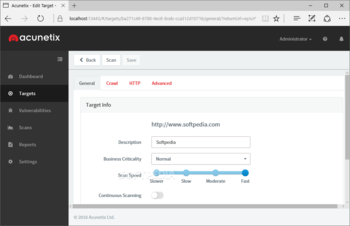 Acunetix Web Vulnerability Scanner screenshot 3