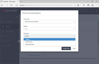 Acunetix Web Vulnerability Scanner screenshot 6