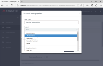 Acunetix Web Vulnerability Scanner screenshot 7