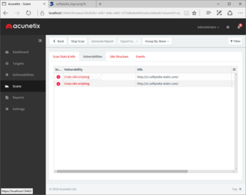 Acunetix Web Vulnerability Scanner screenshot 9
