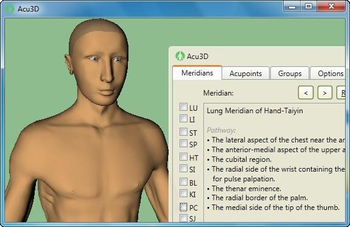 Acupuncture3D screenshot 2
