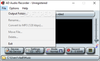AD Audio Recorder screenshot 2