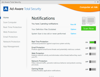 Ad-Aware Total Security screenshot 2