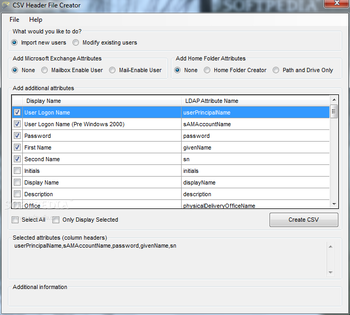 AD Bulk Users screenshot 8