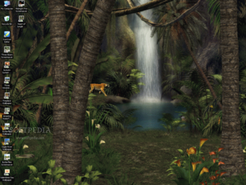 AD Heart of Jungle - Animated Desktop Wallpaper screenshot