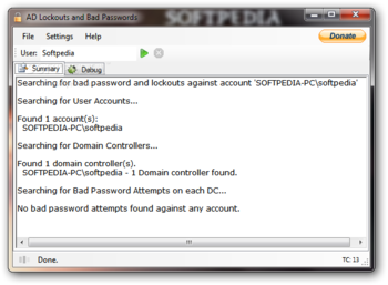 AD Lockouts screenshot