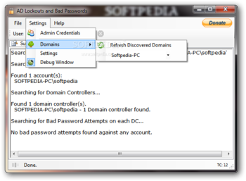 AD Lockouts screenshot 2