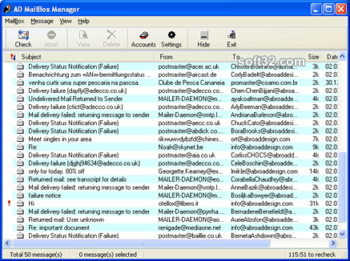 AD MailBox Manager screenshot 2