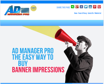 Ad Manager Script screenshot