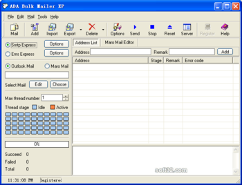 Ada Bulk Mailer screenshot