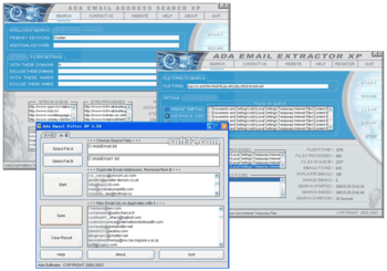 Ada Email Search XP Golden Bundle screenshot