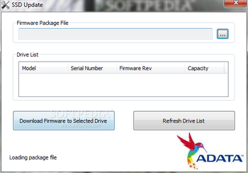 ADATA S599 Firmware Upgrade Tool screenshot