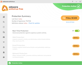 adaware antivirus free screenshot