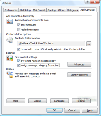 Add Contacts screenshot 2