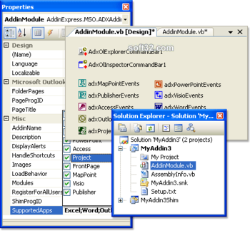 Add-in Express 2007 for .NET screenshot 2