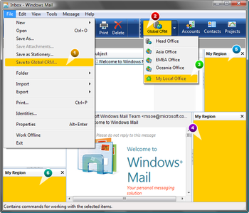 Add-in Express 2008 for Outlook Express screenshot