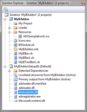 Add-in Express 2010 for Internet Explorer Professional screenshot 14