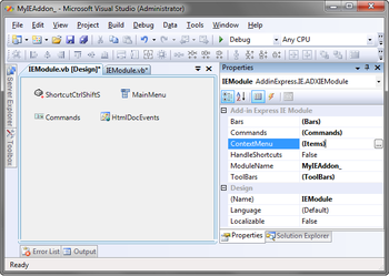 Add-in Express 2010 for Internet Explorer Professional screenshot 16