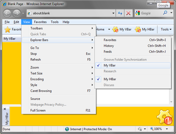 Add-in Express 2010 for Internet Explorer Professional screenshot 5