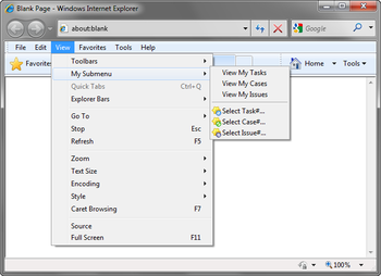 Add-in Express 2010 for Internet Explorer Professional screenshot 9