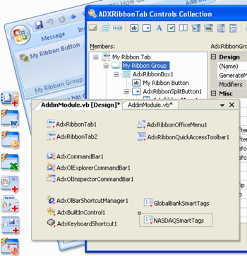 Add-in Express for .NET screenshot