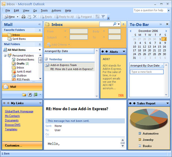 Add-in Express for Office and .NET screenshot
