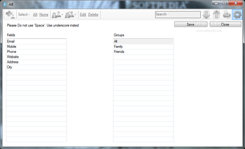 Address Book screenshot 2