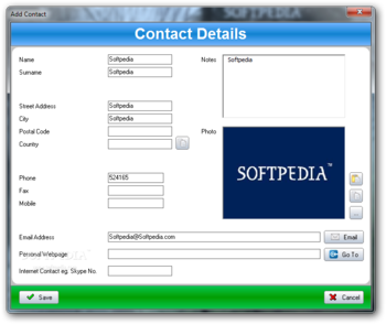 AddressBook Portable screenshot 2