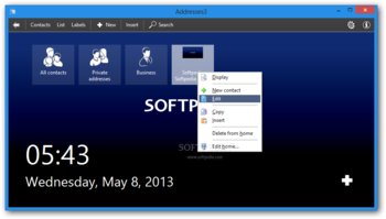 Addresses screenshot 2