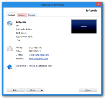 Addresses screenshot 3