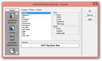 AddressGrabber for Web CRM screenshot 7