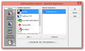 AddressGrabber for Web CRM screenshot 8
