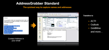 AddressGrabber Standard screenshot
