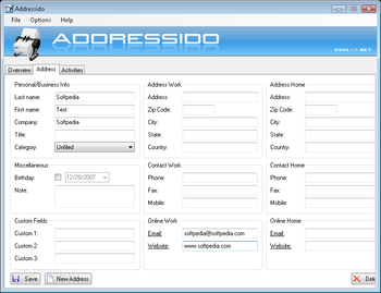 Addressido screenshot 2