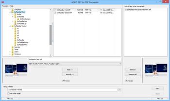 ADEO TIFF to PDF Converter screenshot