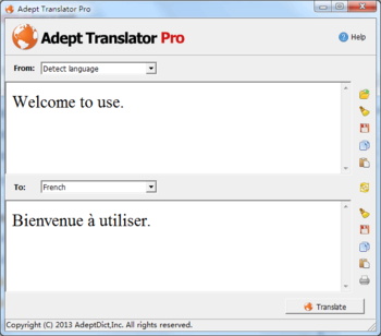 Adept Translator  Pro screenshot