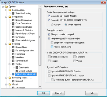 AdeptSQL Diff screenshot 13
