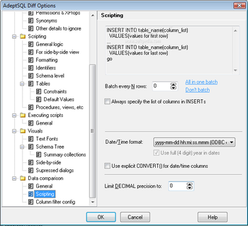 AdeptSQL Diff screenshot 16
