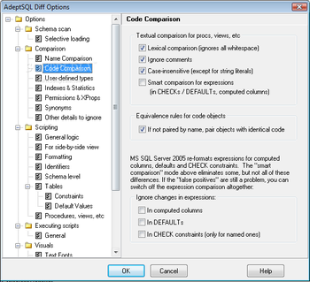 AdeptSQL Diff screenshot 7