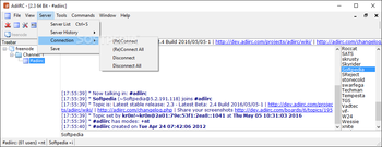 AdiIRC Portable screenshot 3