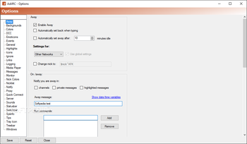 AdiIRC Portable screenshot 8