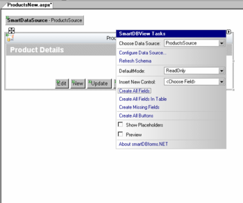 Adillis smartDBforms.NET screenshot